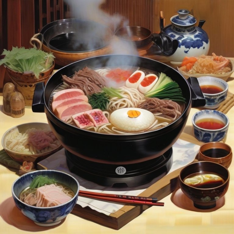 Sukiyaki – japansk fondue