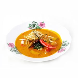 Thai curry-soppa med räkor