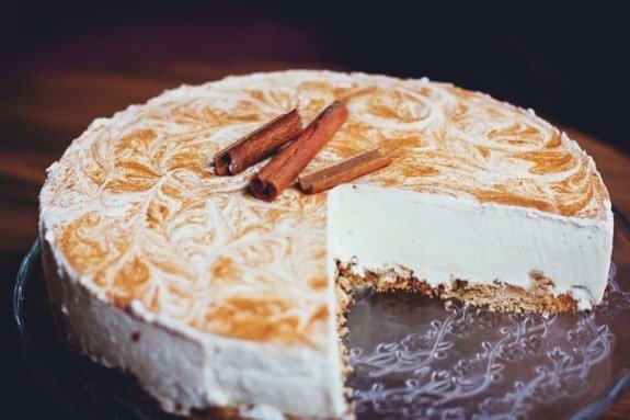 Frozen cheesecake