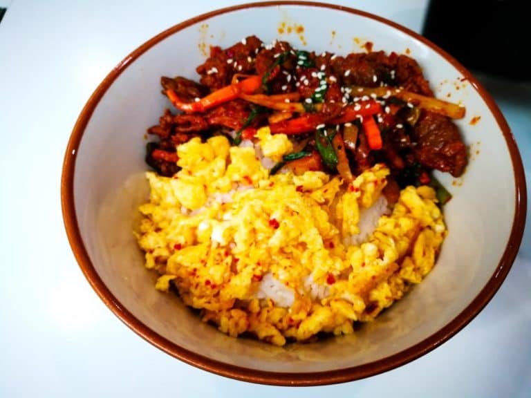 Koreansk bulgogibowl