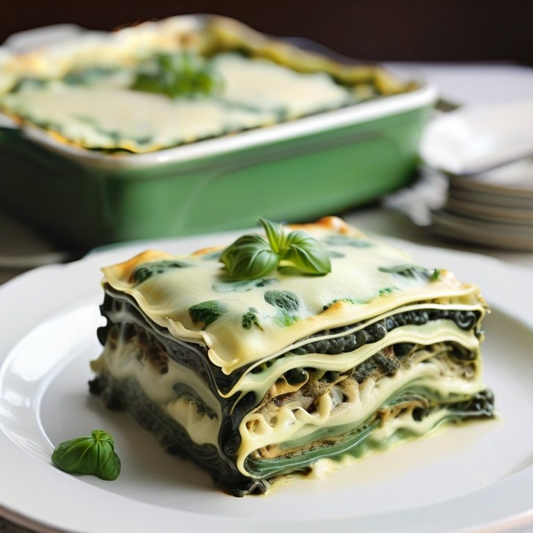 Grön Lasagne